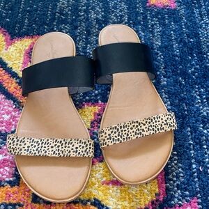 Cheetah sandals